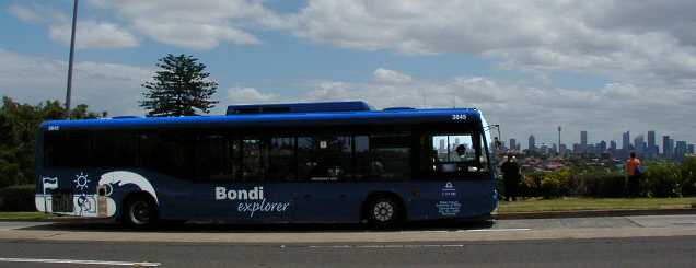 Sydney Bondi Explorer ScaniaL113CRL Ansair Orana 3845